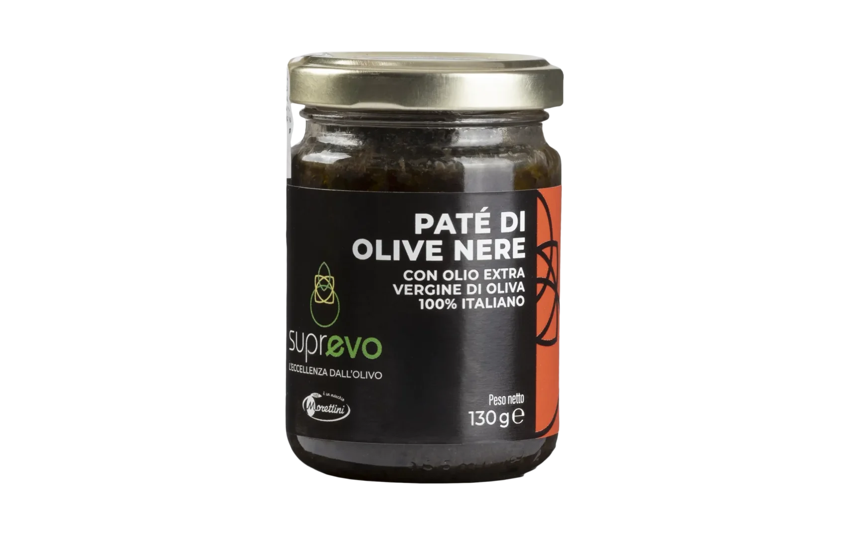 Patè di olive nere SuprEvo Morettini